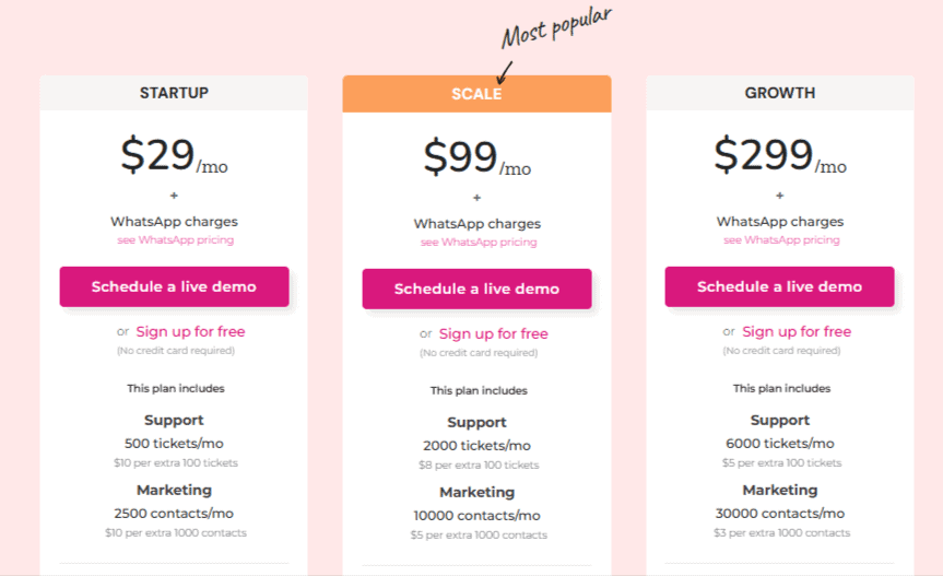 DelightChat Pricing